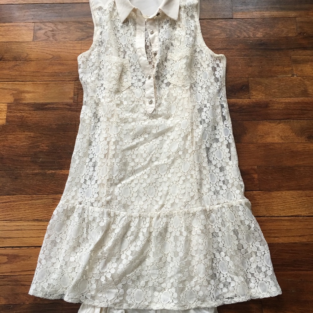 White Charlotte Russe dress